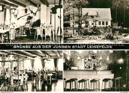 Leinefelde Konsum Waldklause Koehlersgrund Jaegerzimmer Bauernstube Bar