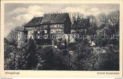 Worbis Schloss Bodenstein Ohmgebirge