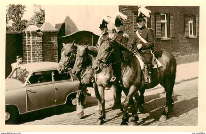 Wuerselen Festumzug mit Pferden