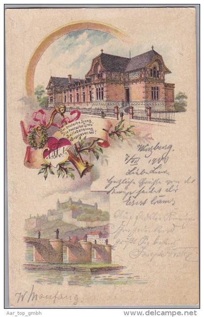 AK DE BAY WÜRZBURG 1900-07-08 Würzburg 3