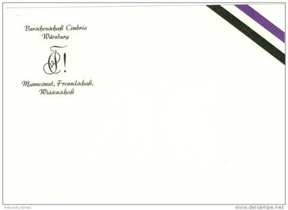 Studentika, Burschenschaft Cimbria Würzburg, 50er J.