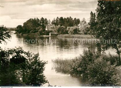 Zechlinerhuette Uferpartie am Schlabornsee
