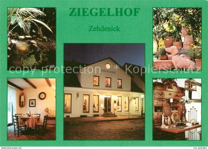 Zehdenick Ziegelhof Cafe mit Weinstube