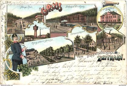 Truppen-Übungsplatz Zeithain - Litho