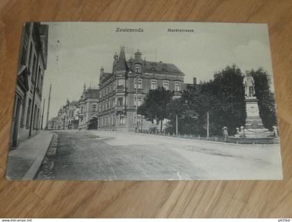alte AK -  Zeulenroda , 1912 , Marktstrasse , Ansichtskarte !!