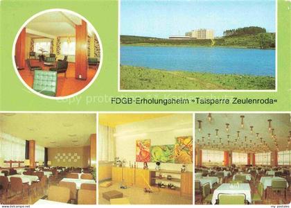 Zeulenroda-Triebes FDGB Erholungsheim Talsperre Zeulenroda Kleines Restaurant Ki