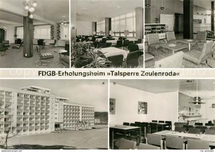 Zeulenroda-Triebes FDGB Erholungsheim Talsperre Zeulenroda Klubraum Restaurant E