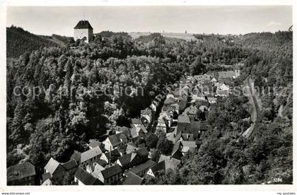 Ziegenrueck Blick von der Waldkanzel