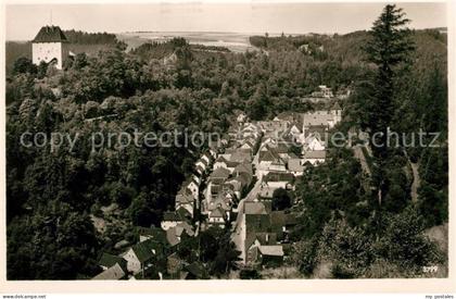 Ziegenrueck Blick von der Waldkanzel