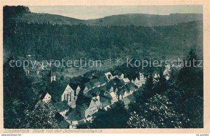 Ziegenrueck Blick von Schwedenschanze