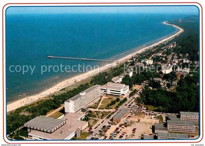Zinnowitz Ostseebad Fliegeraufnahme