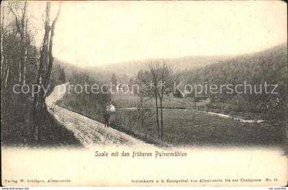 Saale mit Pulverturm