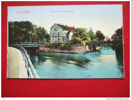 ALLEMAGNE - ZWEIBRÛCKEN - ZWEIBRUECKEN - PARTIE AN DER SCHWARZBACH -