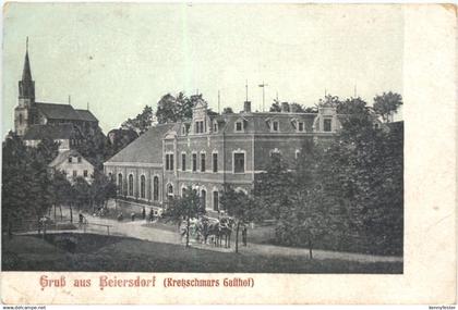 Gruss aus Beiersdorf Neumark - Kretzschmars Gasthof