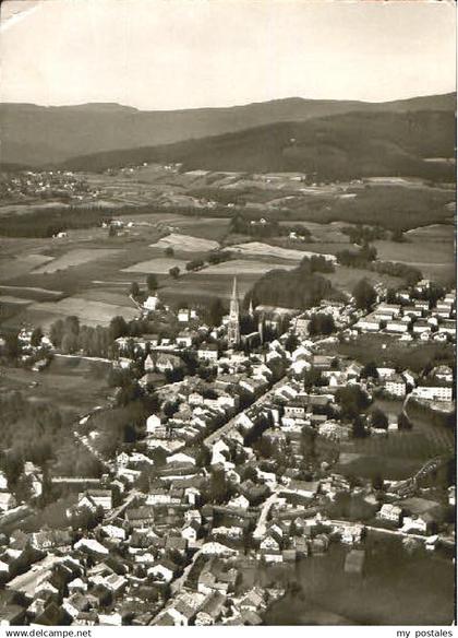 Zwiesel Niederbayern Zwiesel Fliegeraufnahme x 1959