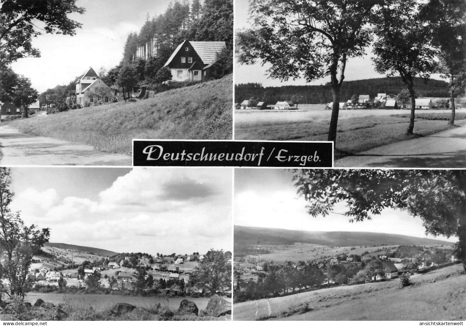 Deutschneudorf (Erzgeb.) Mehrbildkarte gl #195.853