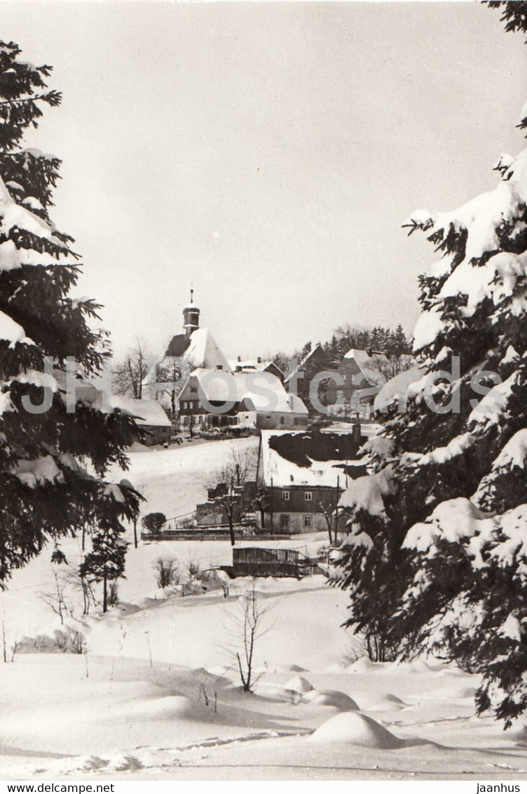 Deutschneudorf - Kr Marienberg - Germany DDR - unused