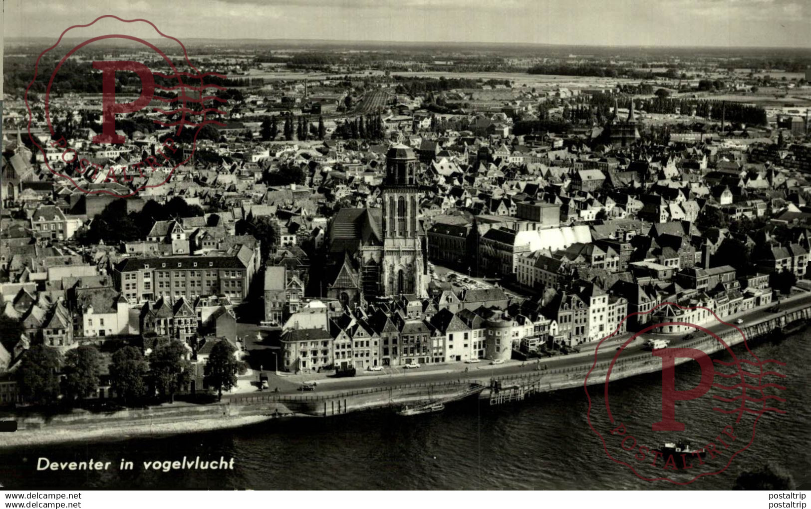 DEVENTER   IN VOGELVLUCHT  Overijssel Deventer  HOLLAND HOLANDA NETHERLANDS