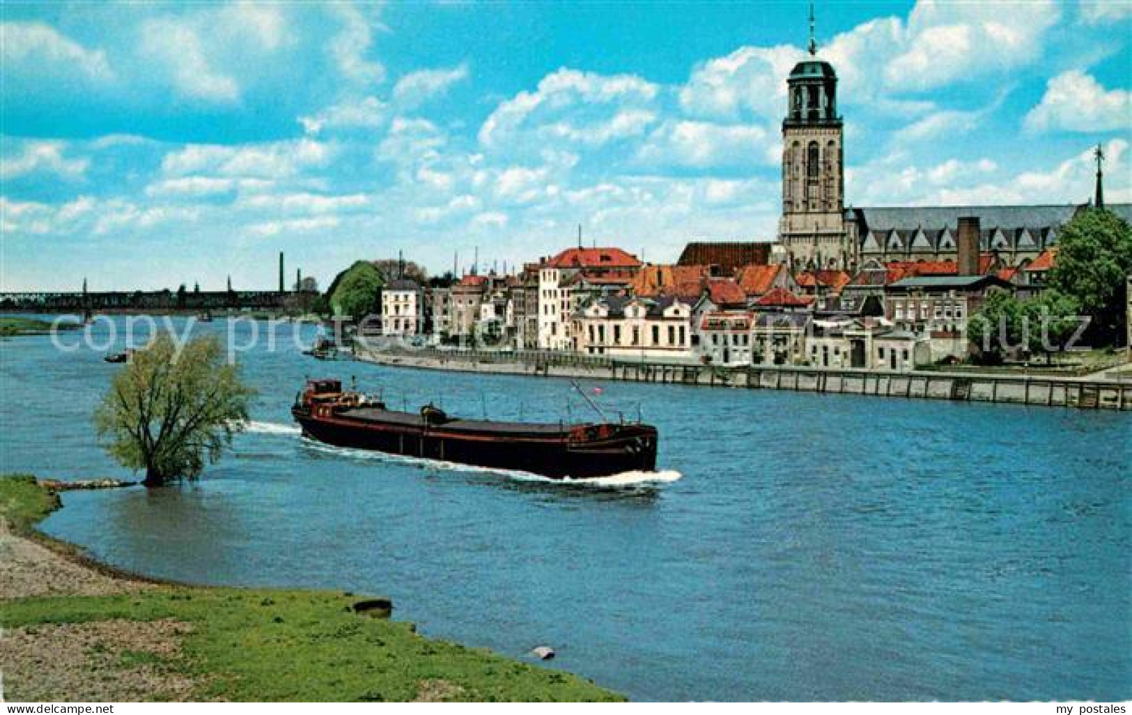 Deventer Partie am Fluss
