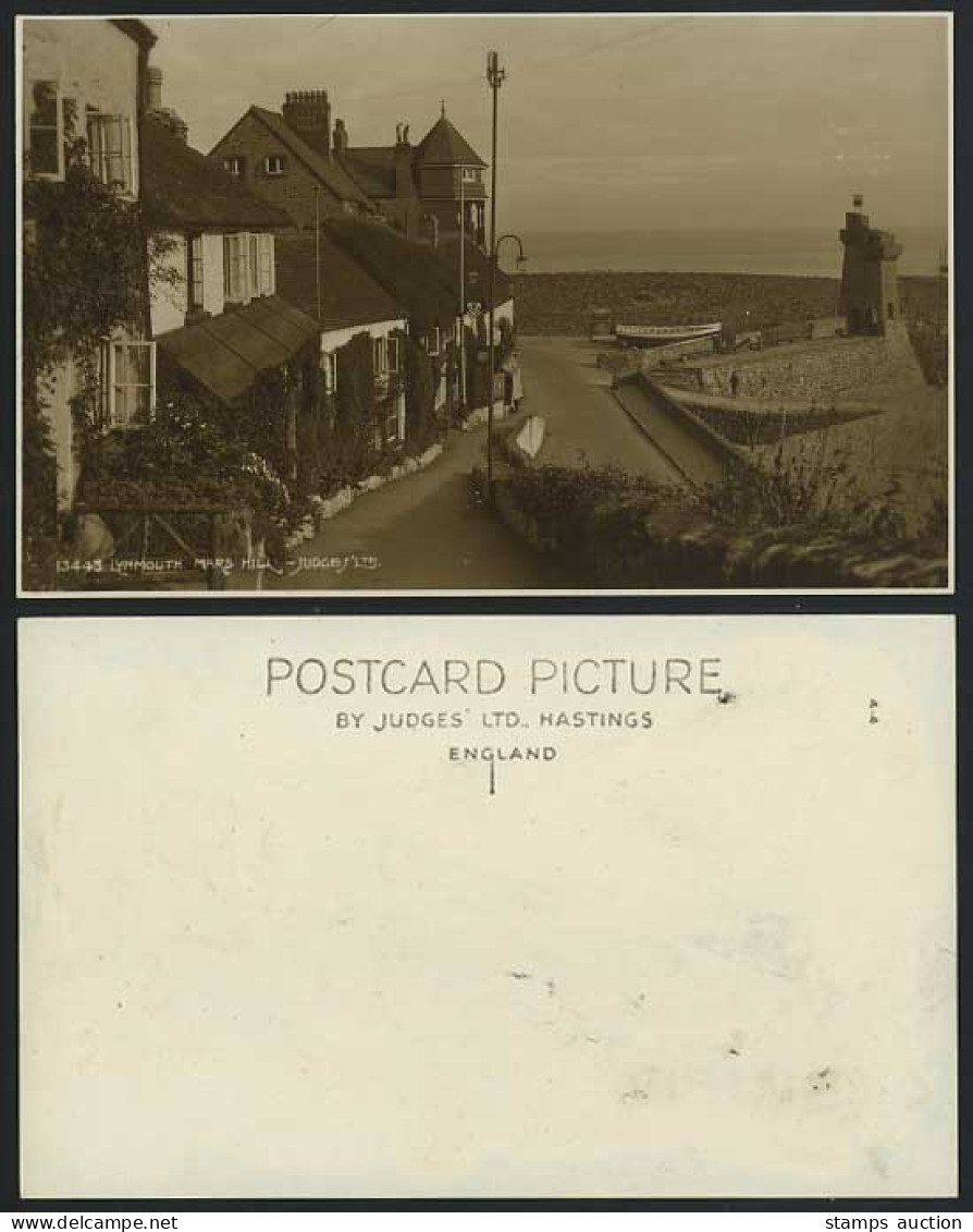 Devon Old Judges' RP Postcard LYNMOUTH, MARS HILL Hotel