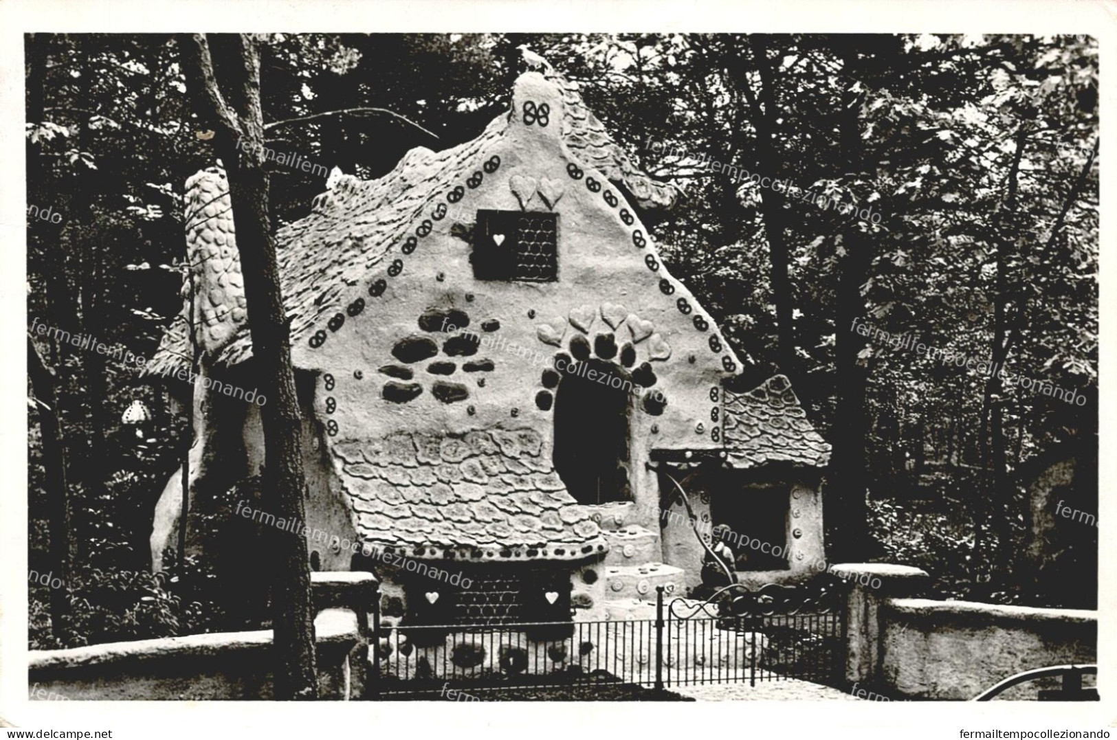 dg452 cartolina cpa natuurpark,de efteling,kaatsheuvel