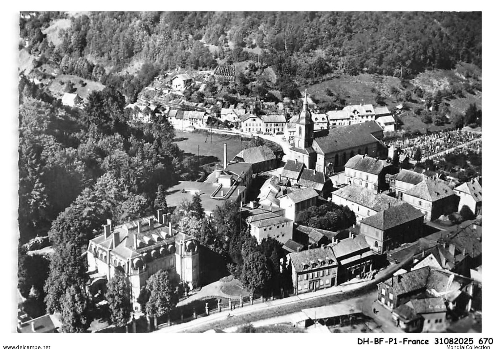 DH-BFP1-0336-68 - SAINTE-CROIX-AUX-MINES - Vue aérienne