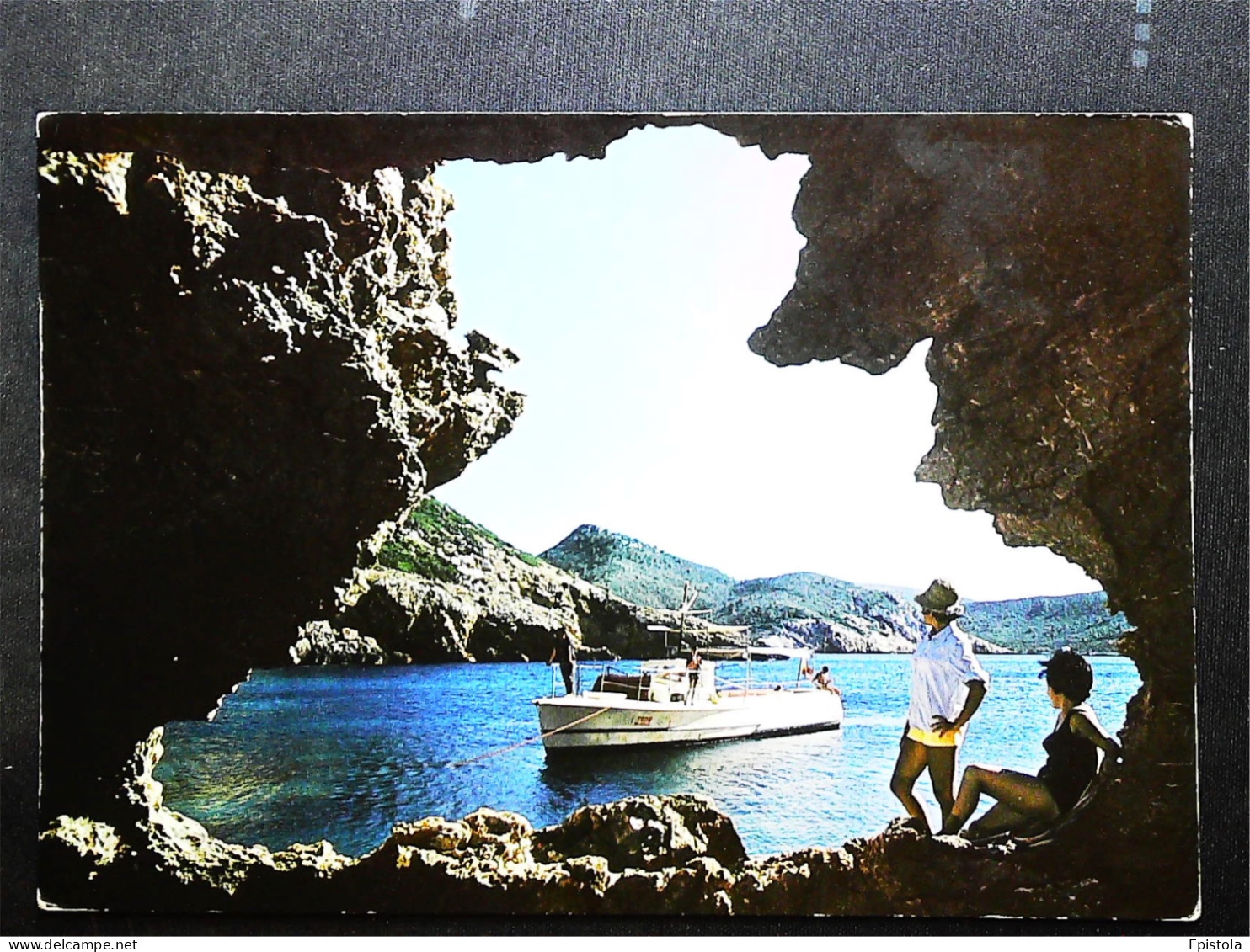 ► Dia Mundial de selio SERENA 1968  sur carte Postale Isla de Cabrera