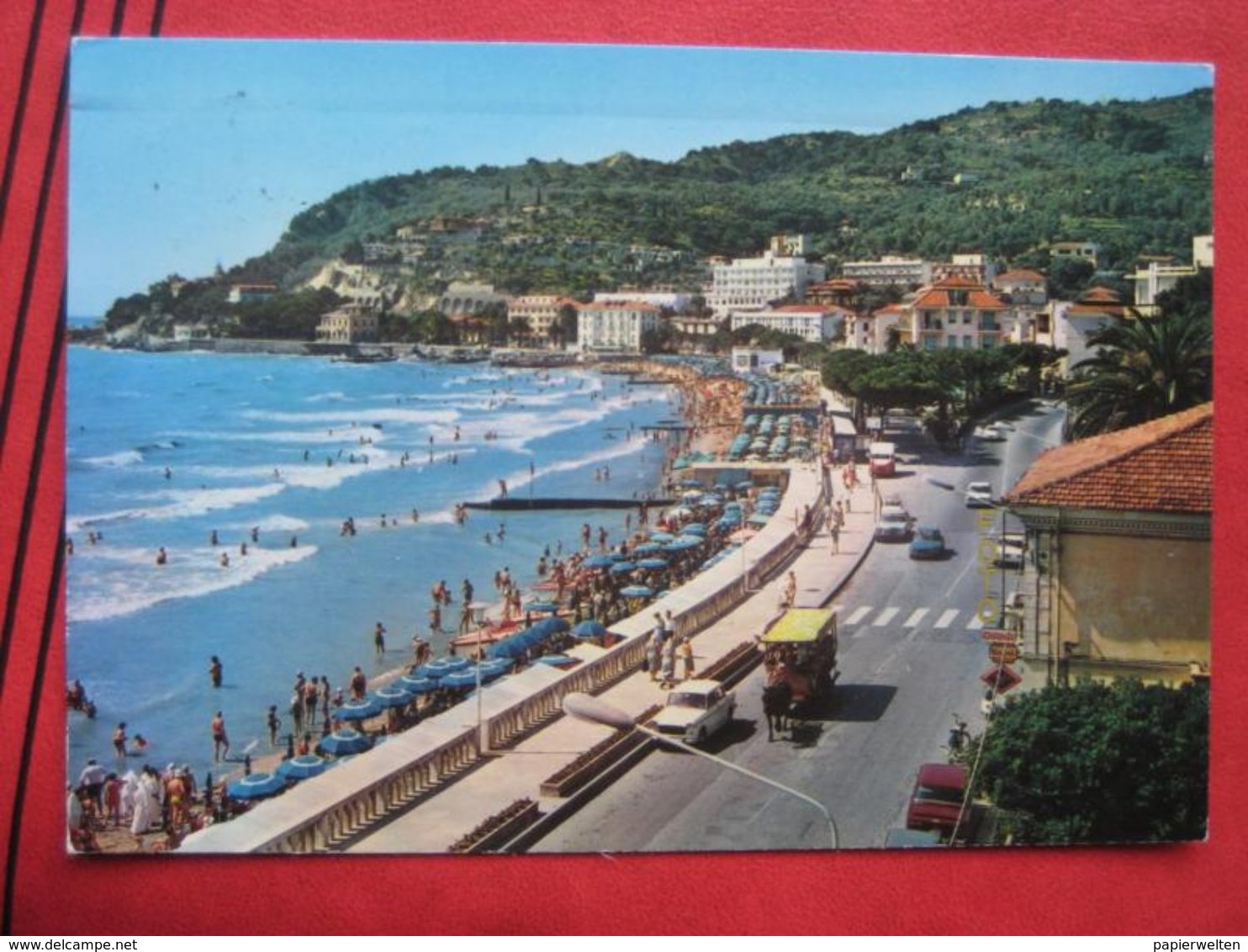 Diano Marina (Imperia) - La Spiaggia / Fiat, ... Destination Schweden Svezia