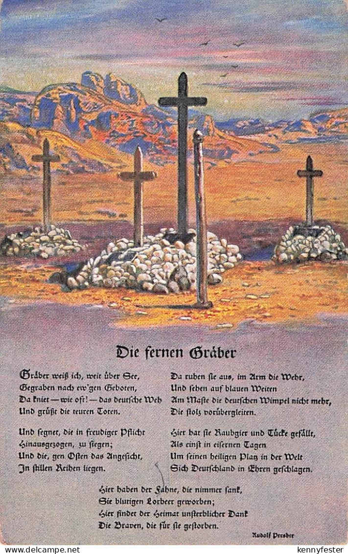Die fernen Gräber - Kolonialkriegerdank