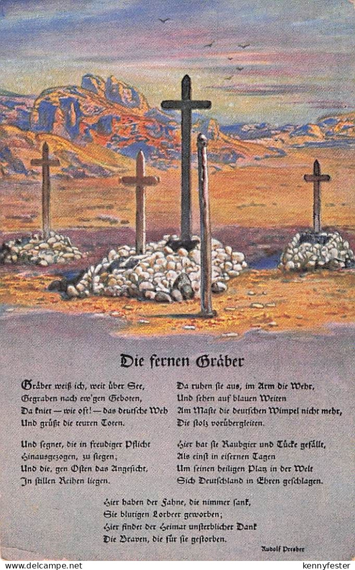 Die fernen Gräber - Kolonialkriegerdank