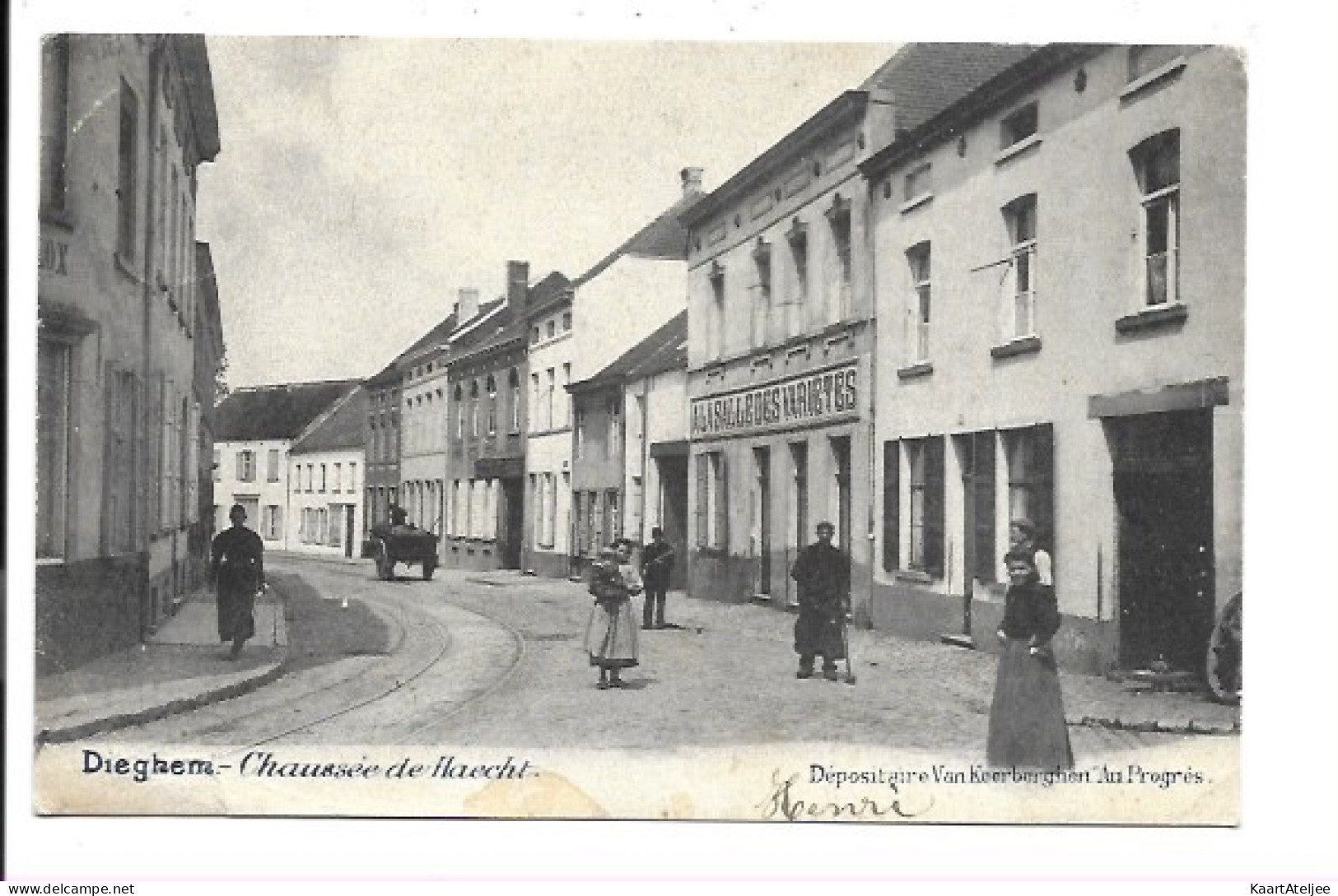 Diegem - Chaussée de Haecht.