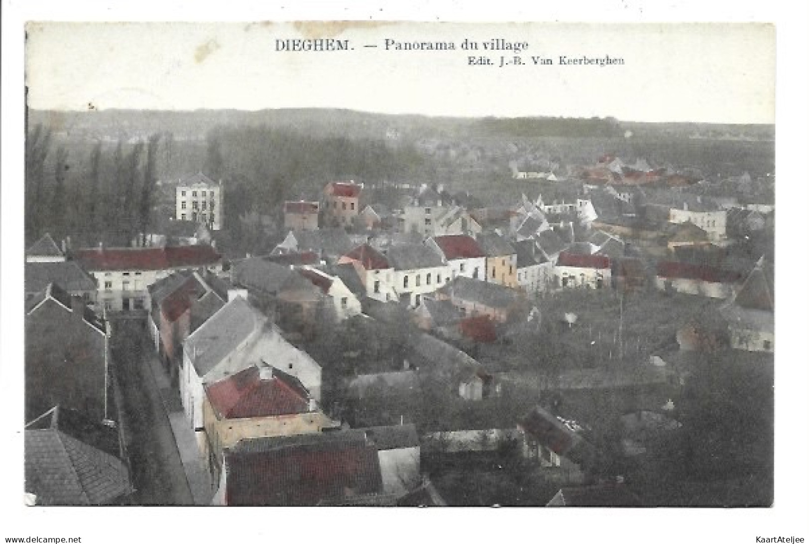 Diegem - Panorama du village (in kleur).