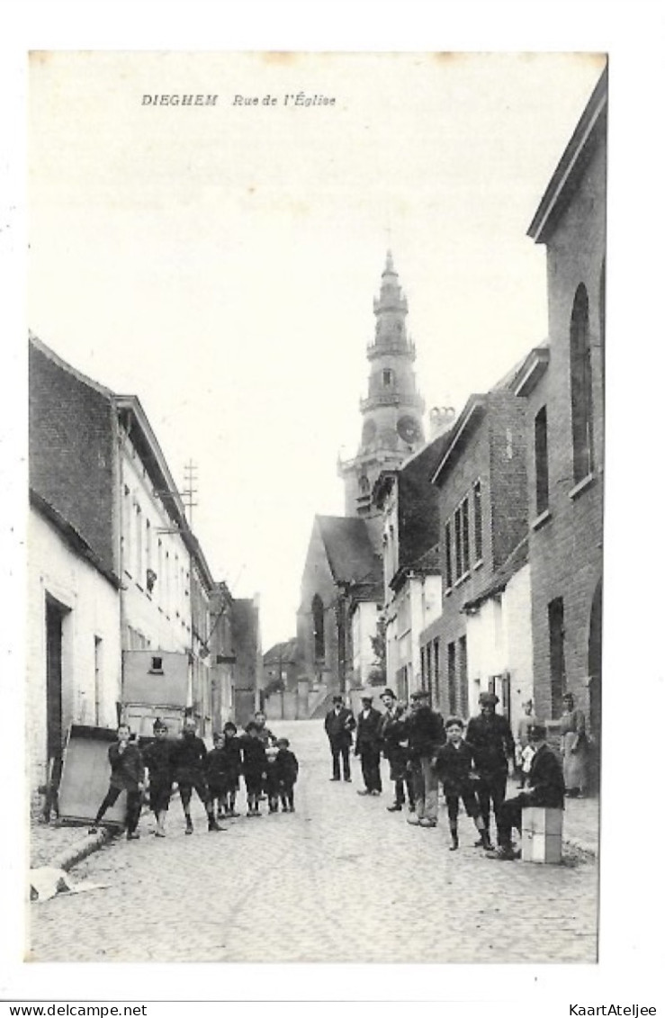 Diegem - Rue de l'Eglise.