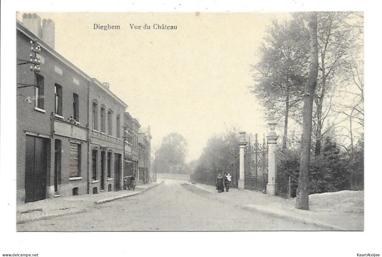 Diegem - Vue du Chateau.