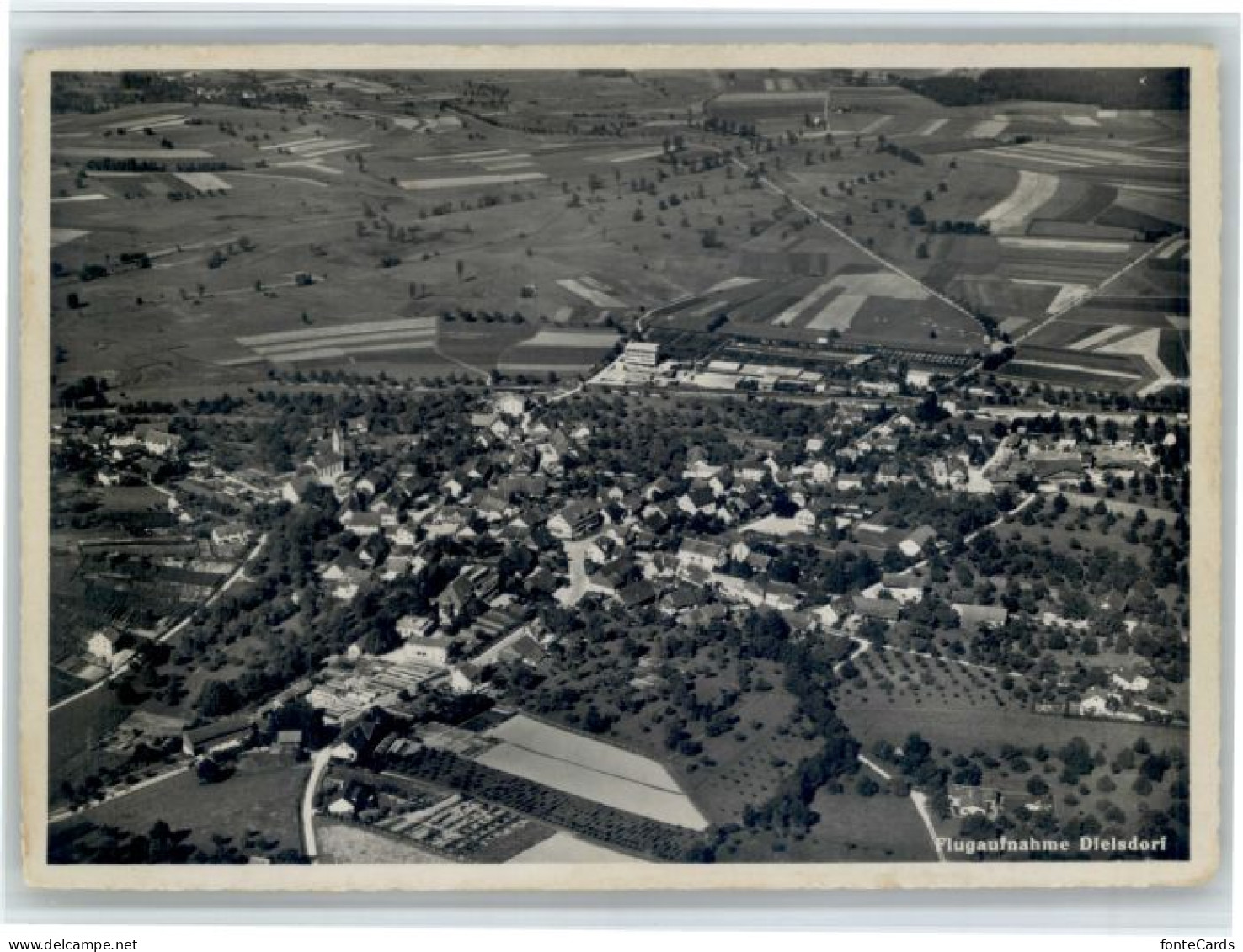 Dielsdorf Fliegeraufnahme