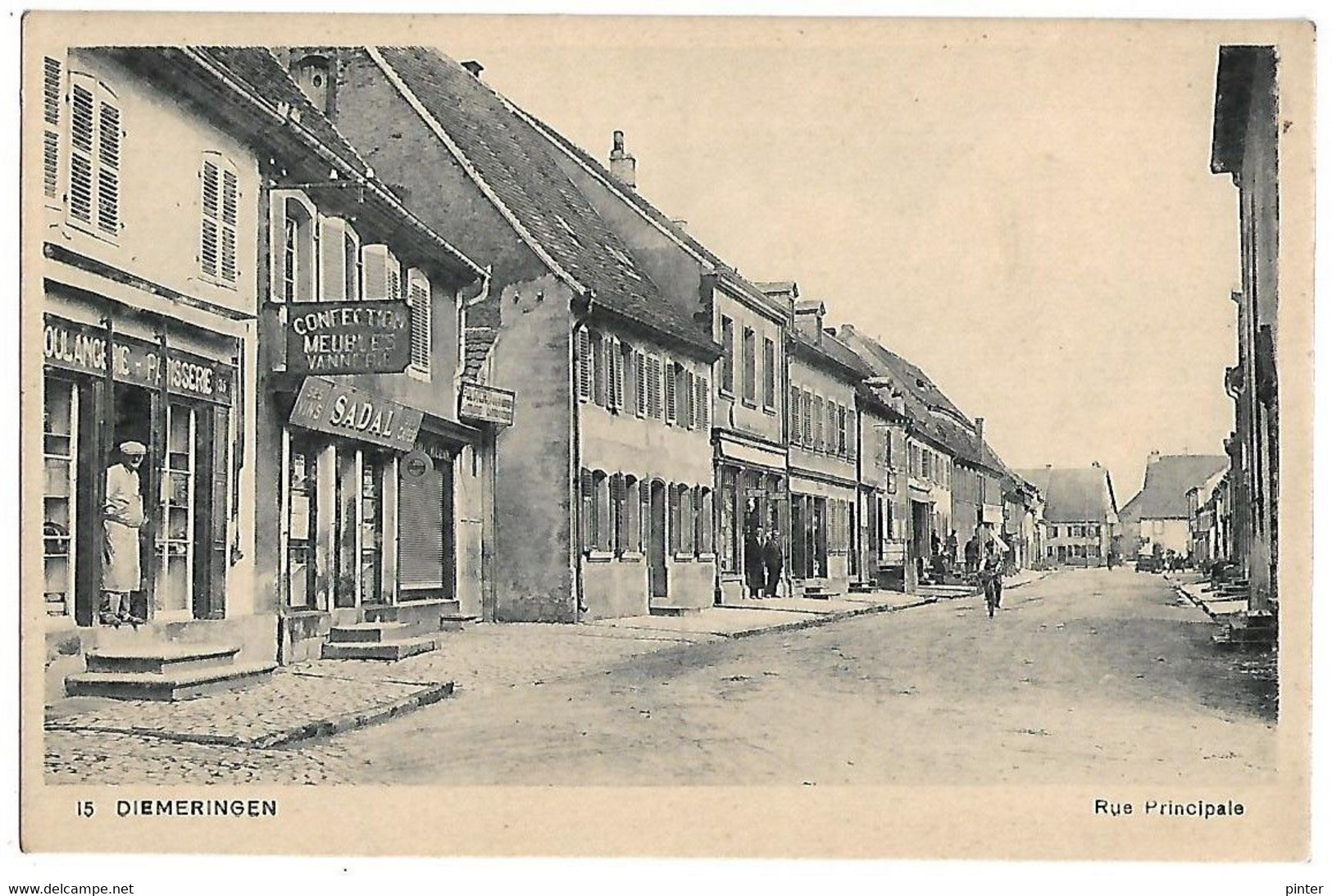 DIEMERINGEN - Rue Principale