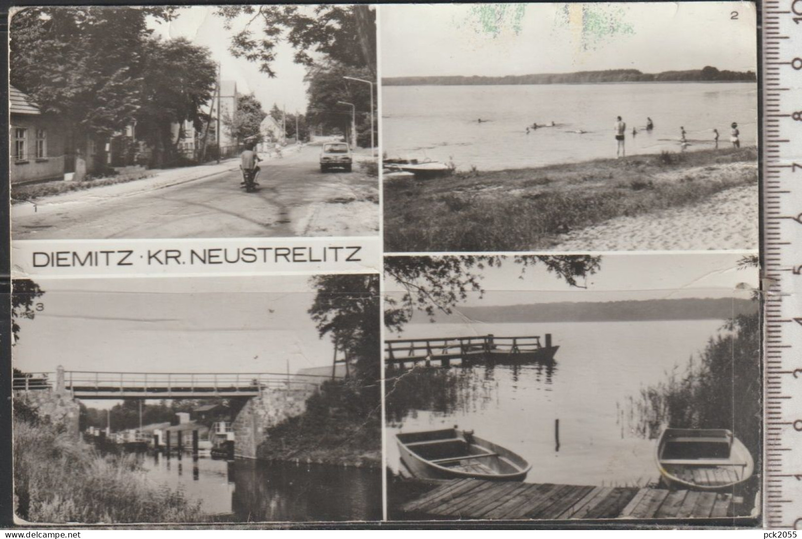 DIEMITZ - Kr. NEUSTRELITZ - (Beschriftet ) - nicht gelaufen - ( AK 7683 )