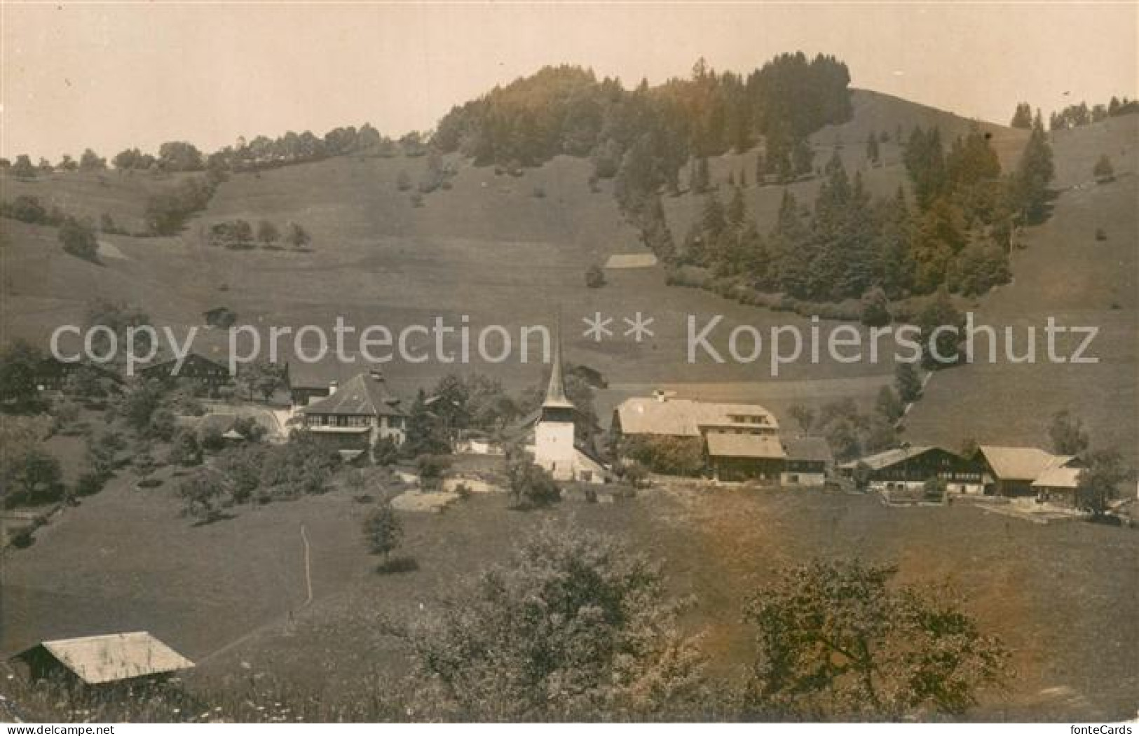 Diemtigen BE Gesamtansicht