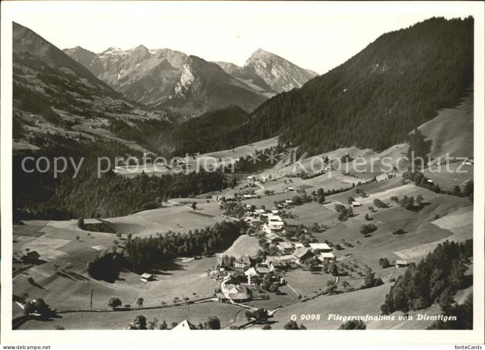 Diemtigen Fliegeraufnahme