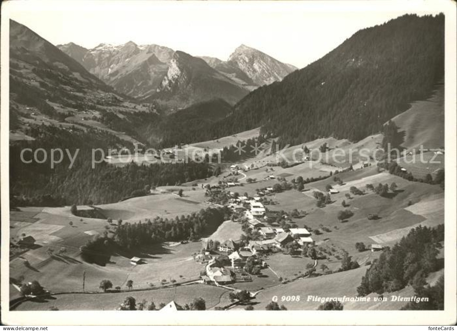 Diemtigen Fliegeraufnahme