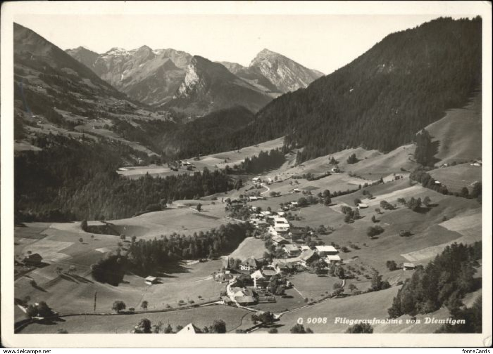 Diemtigen Fliegeraufnahme