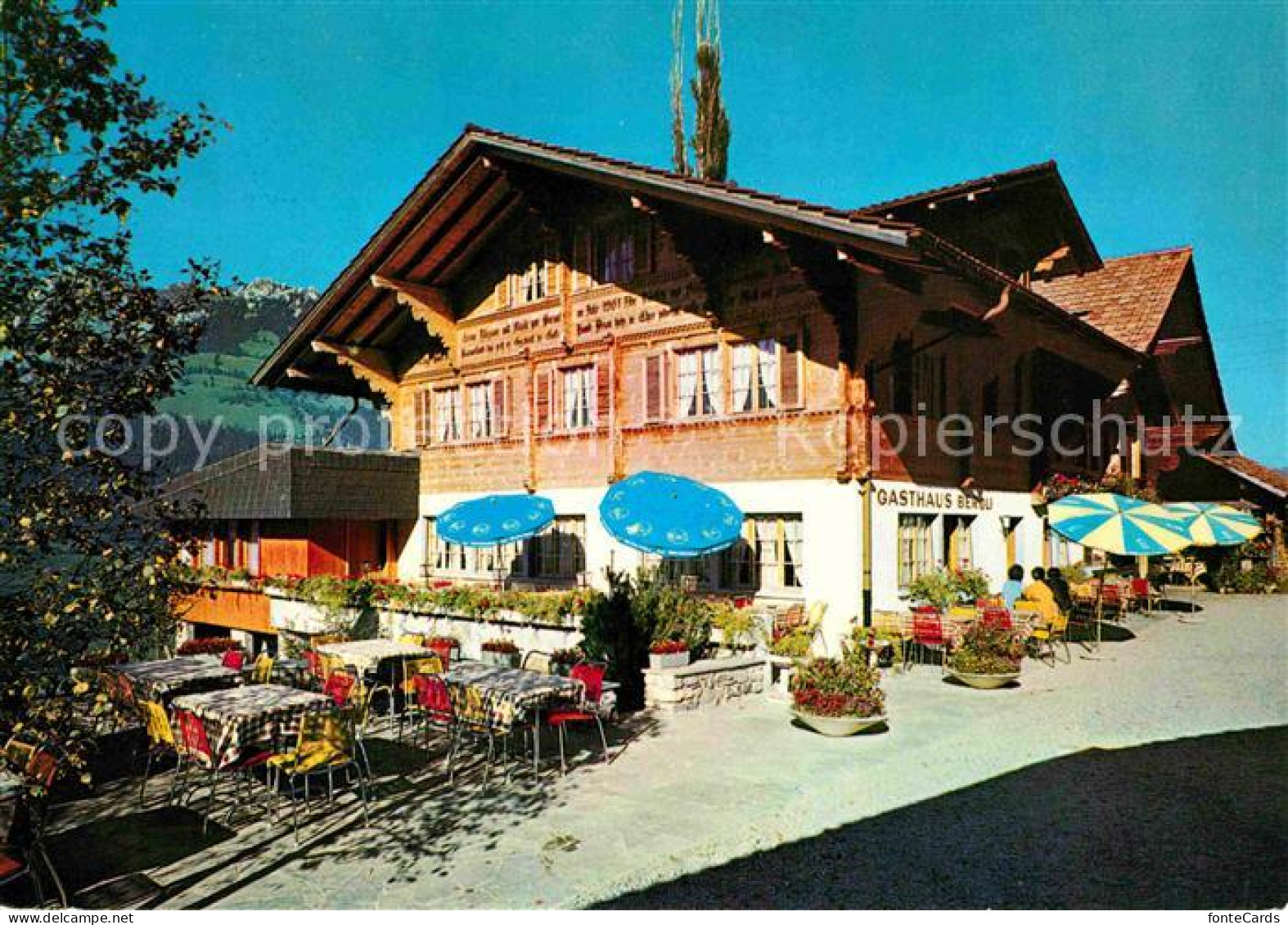 Diemtigen Hotel Restaurant Bergli