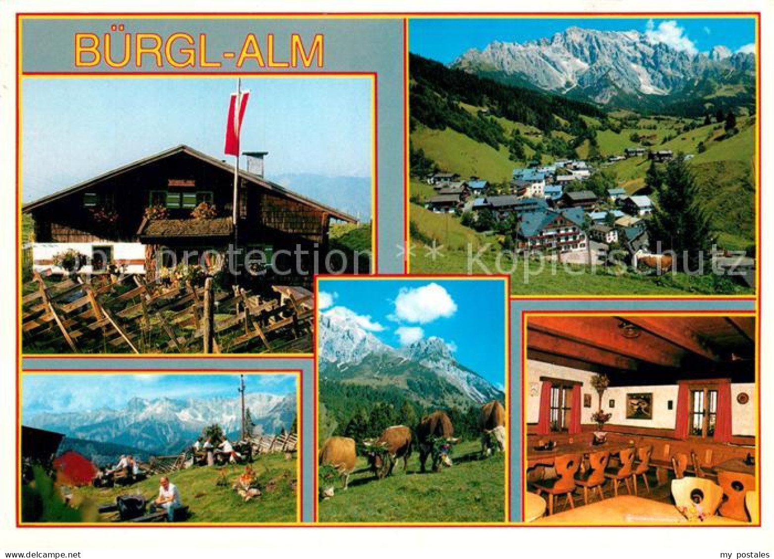 Dienten Hochkoenig Buergl-Alm