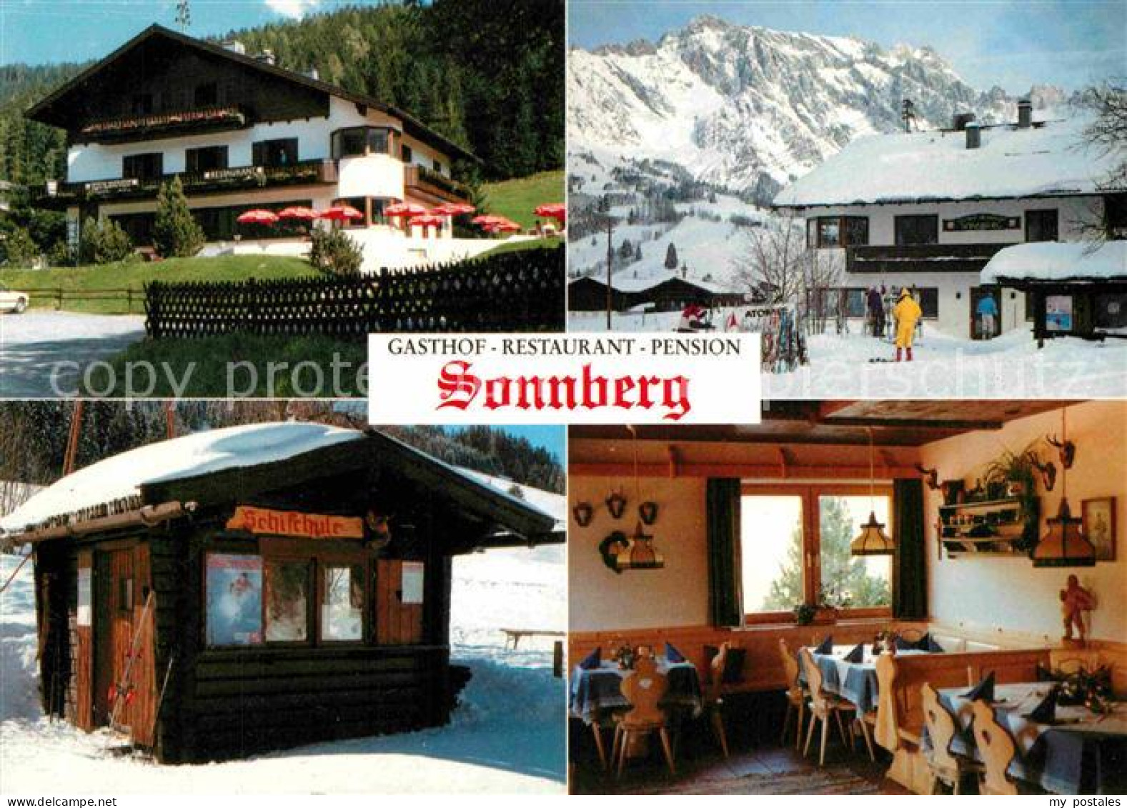 Dienten Hochkoenig Gasthaus Restaurant Sonnberg