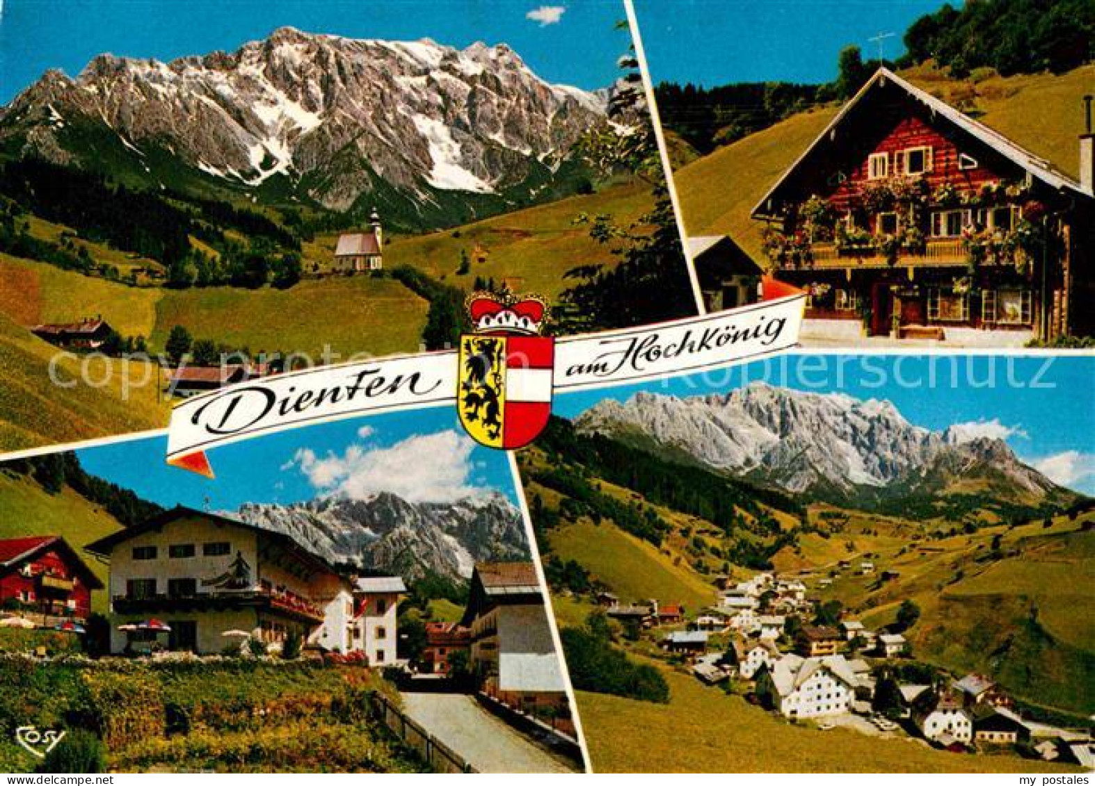 Dienten Hochkoenig Panorama Hochkoenig