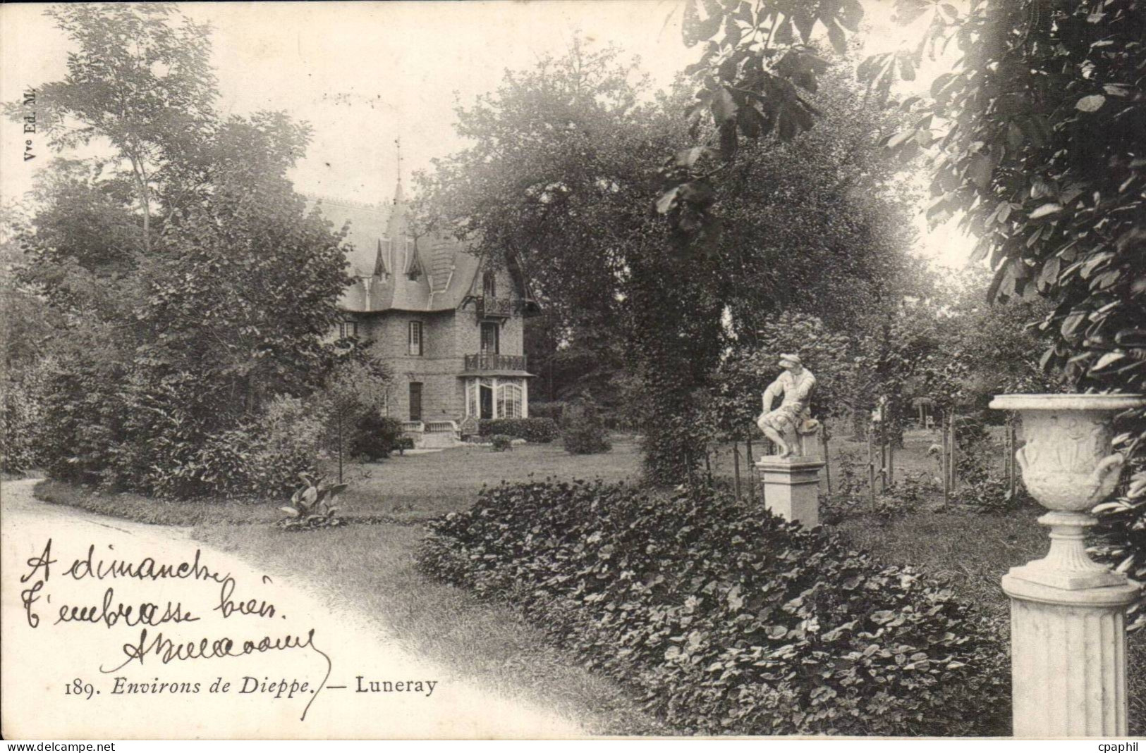 Dieppe - Luneray - CPA