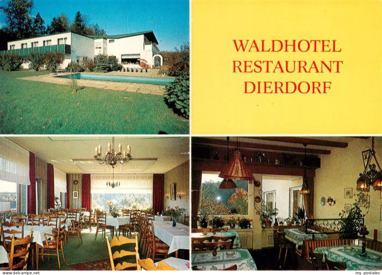 Dierdorf Waldhotel Restaurant Gastraeume