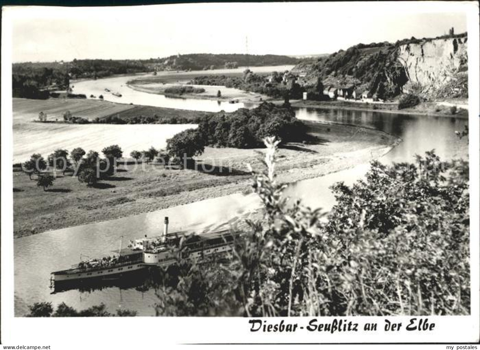 Diesbar-Seusslitz Dampfer Elbe