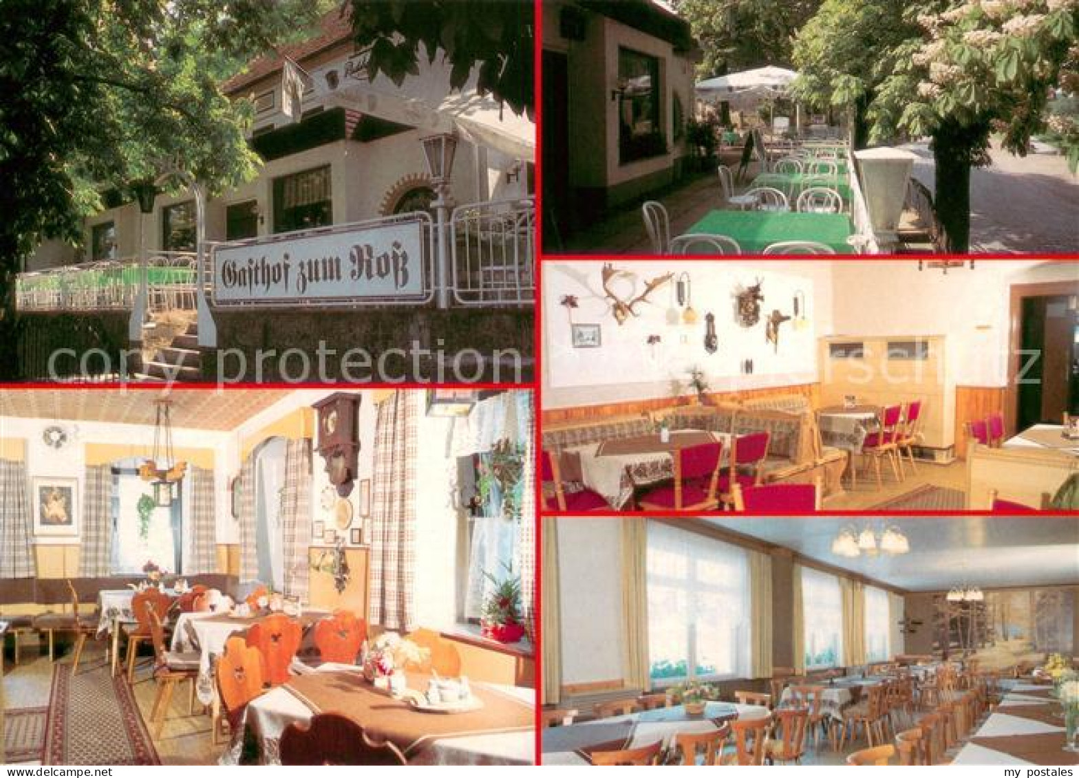 Diesbar-Seusslitz Gasthof Hotel Zum Ross Restaurant Terrasse