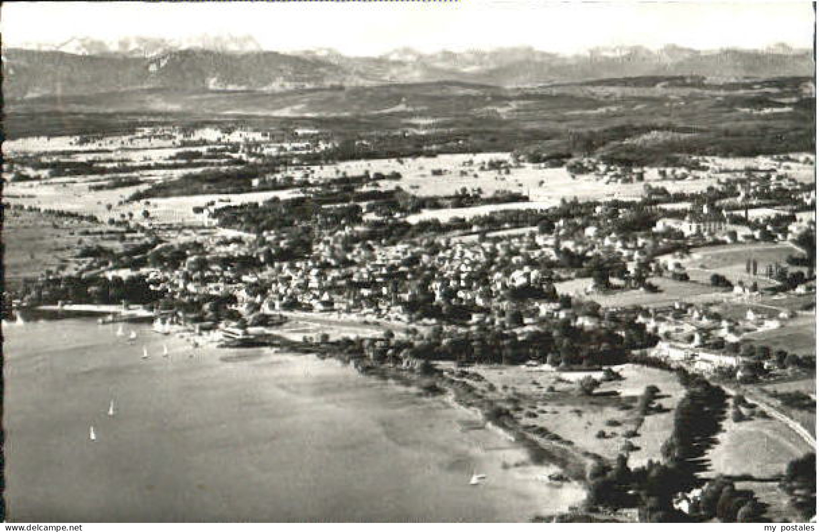 Diessen Ammersee Diessen Fliegeraufnahme x 1963